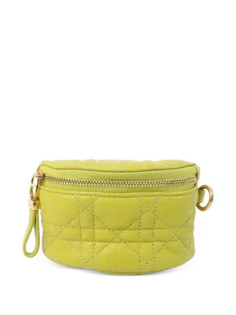 Christian Dior Pre-Owned Cannage 皮质钱包