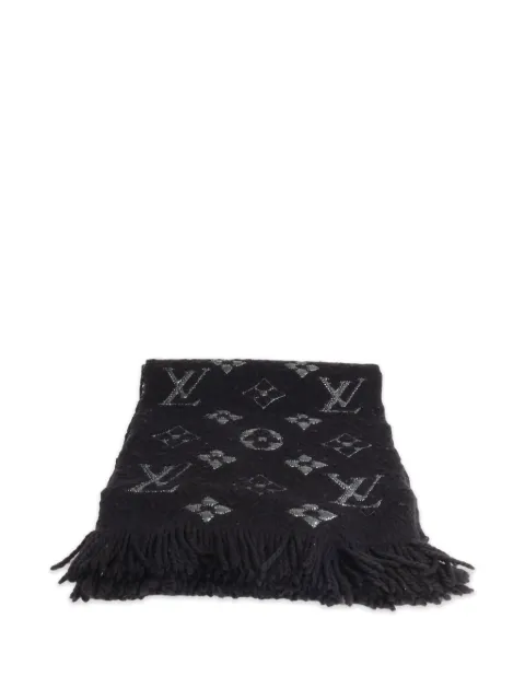 Louis Vuitton Pre-Owned Logomania fringed scarf