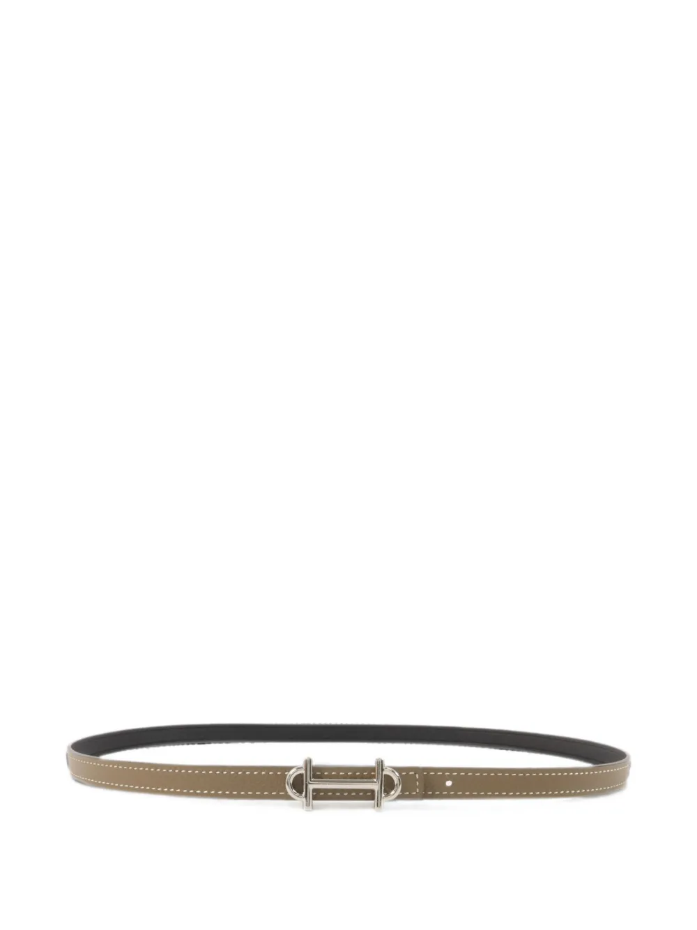 Hermès Pre-Owned 2021 Gamma leather belt - Toni neutri