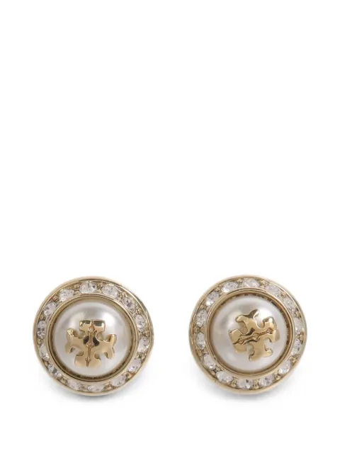 Tory Burch Natalie crystal-embellished stud earrings