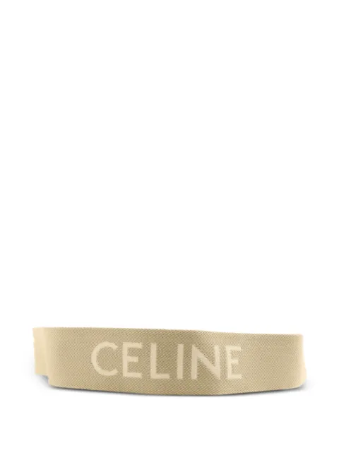 Celine Pre-Owned correa para el hombro con logo