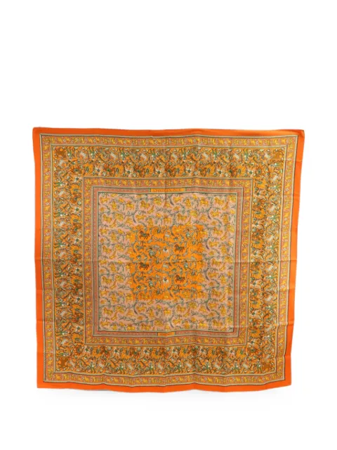 Hermès Pre-Owned Chasse en Inde printed scarf
