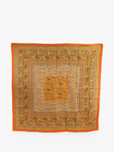 Hermès Pre-Owned Chasse en Inde printed scarf