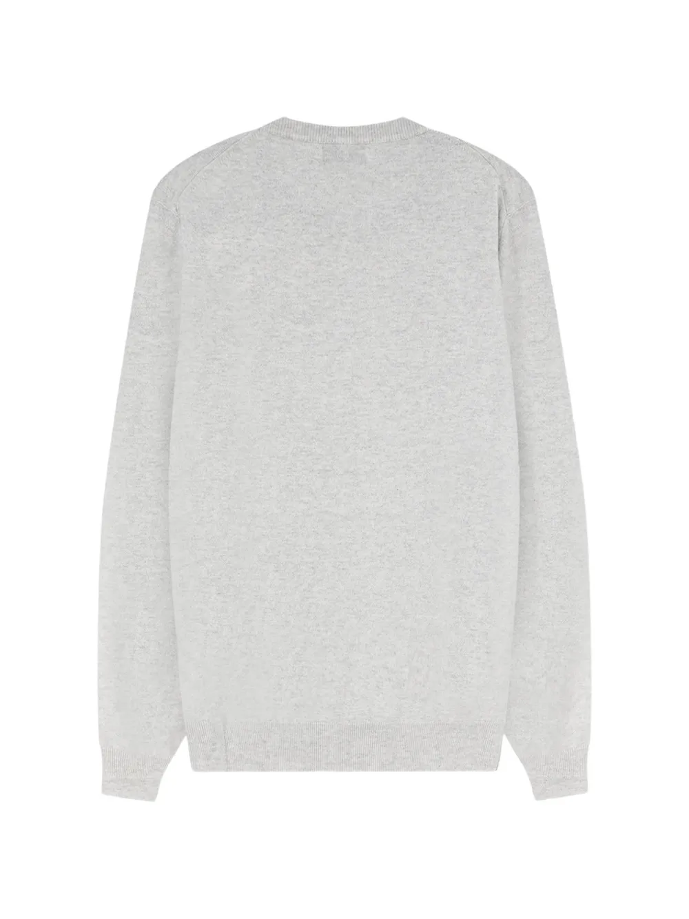 Brunello Cucinelli Trui met ronde hals en geribbelde afwerking Grijs