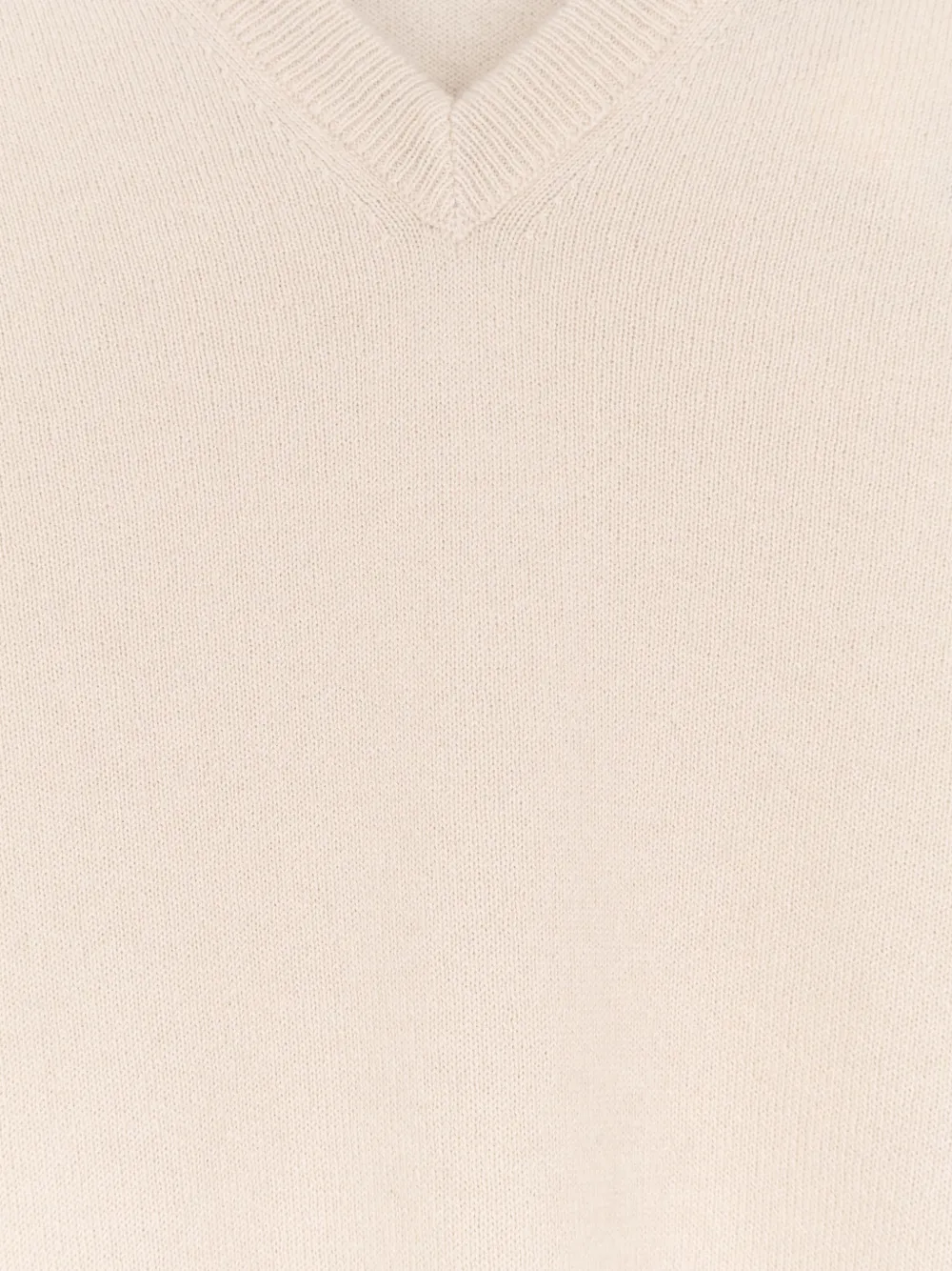 Brunello Cucinelli Trui met V-hals Beige