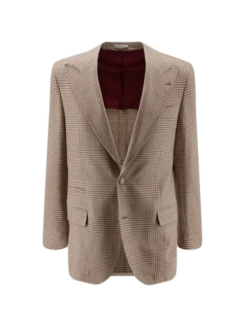 Brunello Cucinelli check-pattern blazer