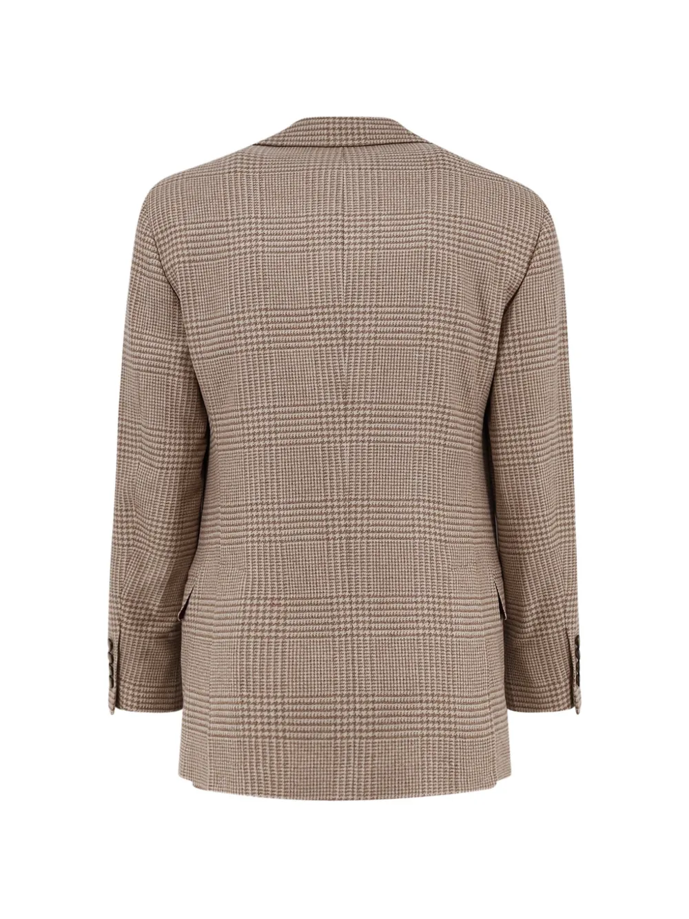 Brunello Cucinelli Geruite blazer Beige
