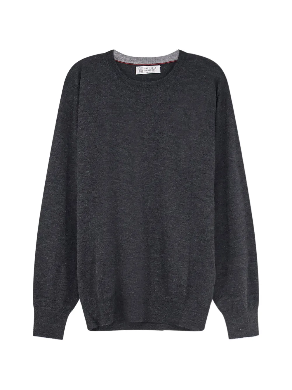 Brunello Cucinelli crew-neck sweater - Grau