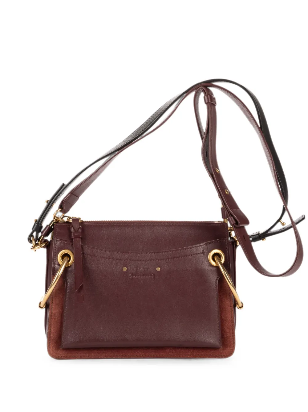 Chloé Pre-Owned small Roy cross body bag - Marrone