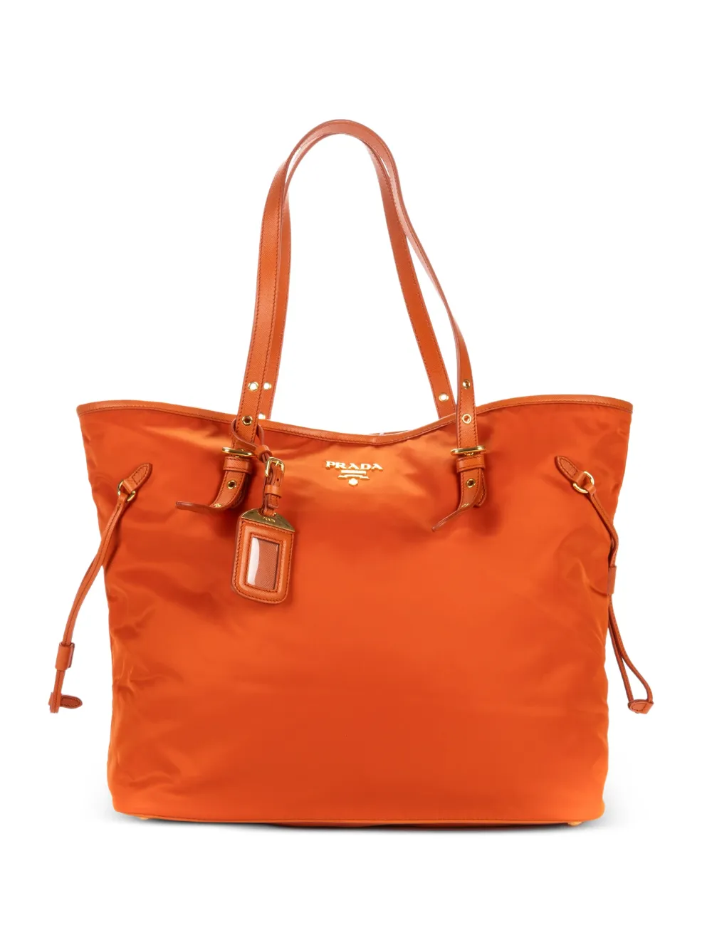 Prada Pre-Owned Tessuto tote bag - Orange