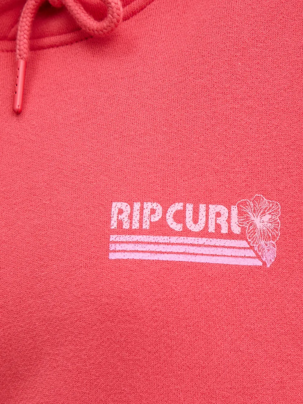 Rip Curl Ocean Break Heritage hoodie met trekkoord en grafische print Rood