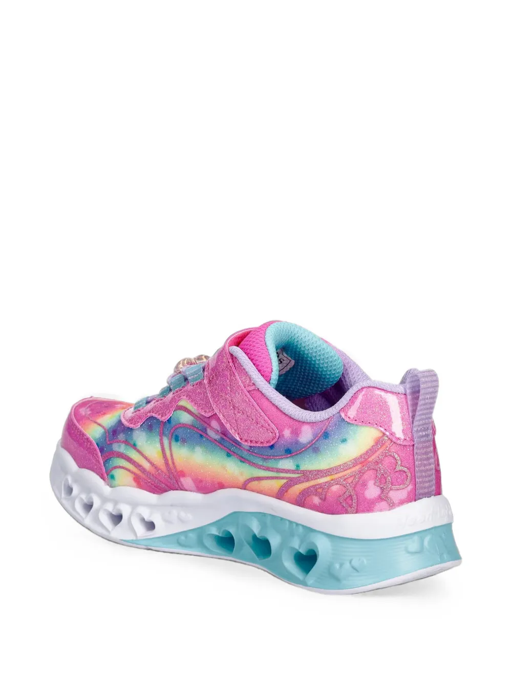 Skechers Flutter Heart Lights Groovy Swirl sneakers Roze