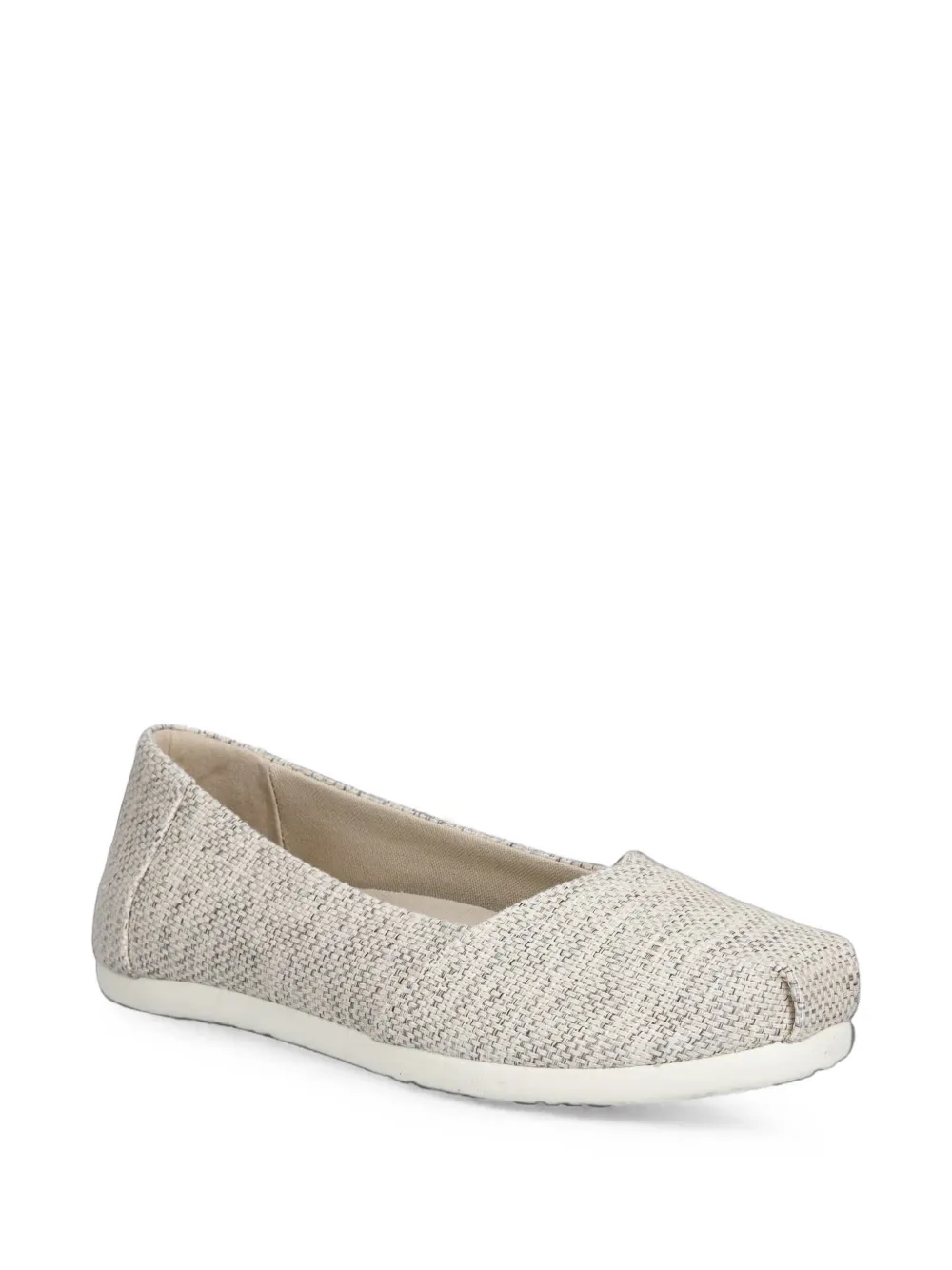 Toms Alpargata ballerina's met vierkante neus Grijs
