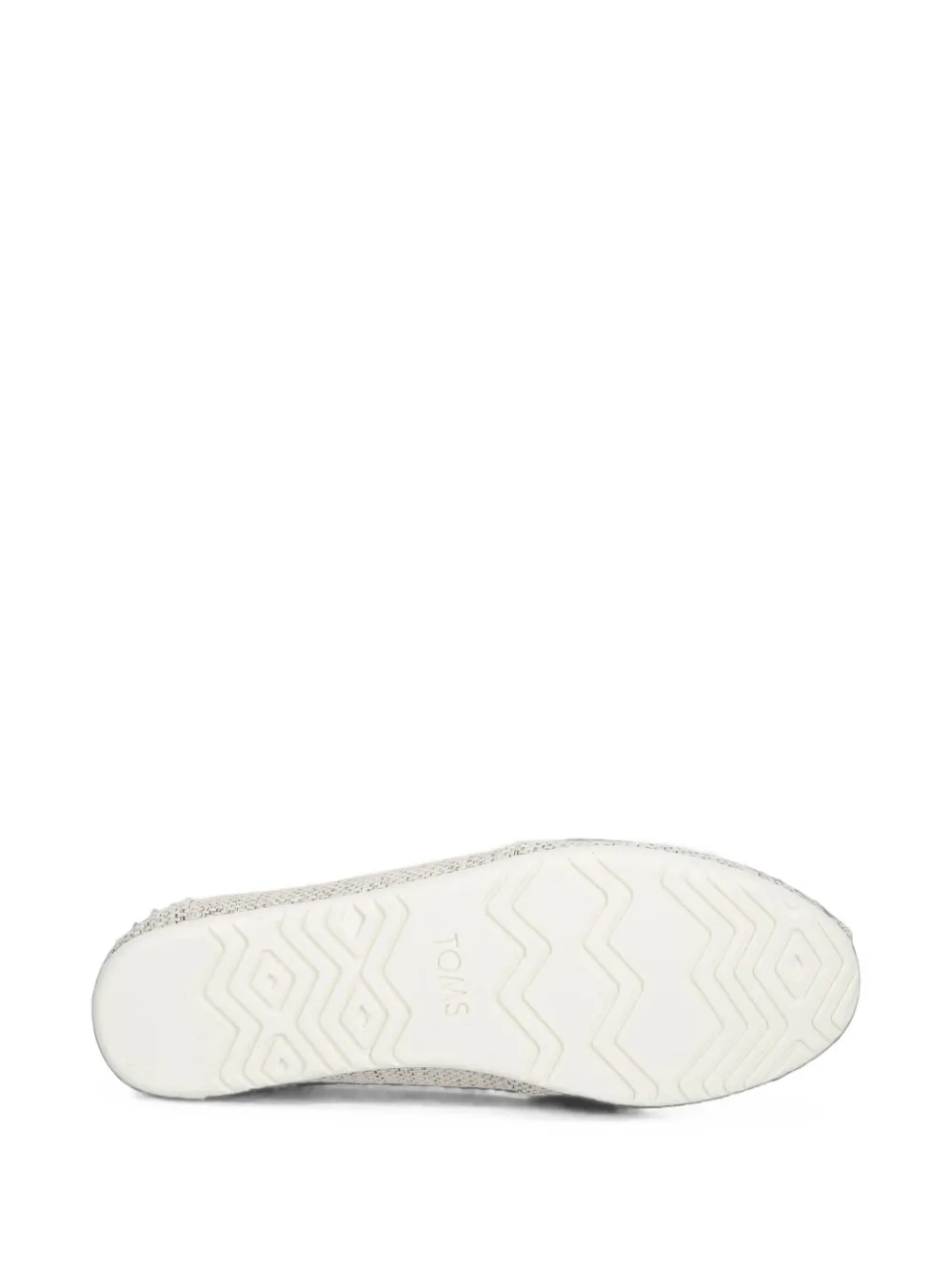 Toms Alpargata ballerina's met vierkante neus Grijs