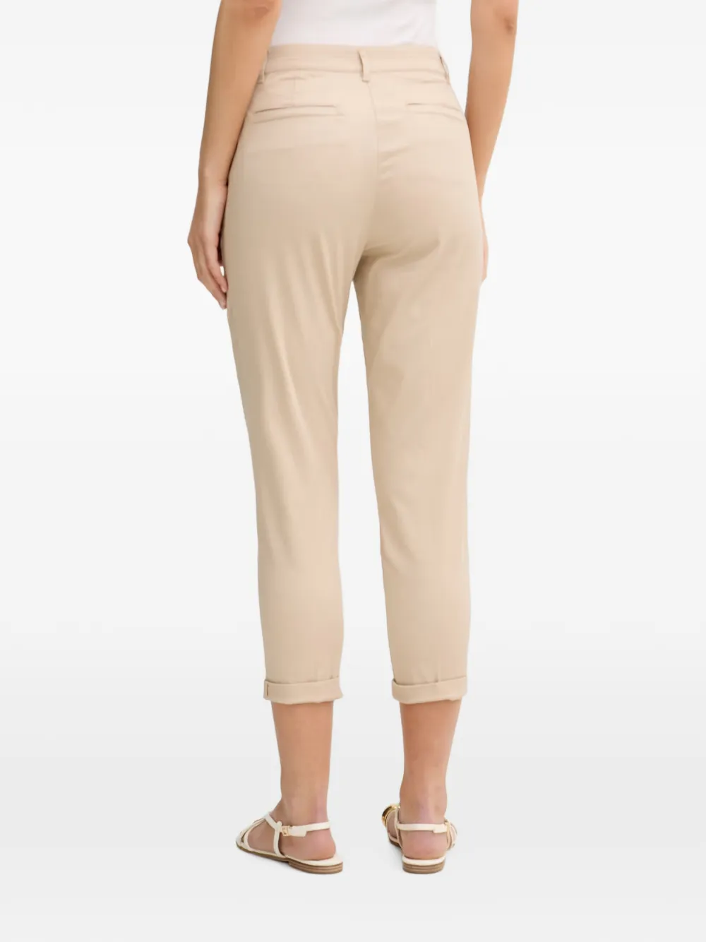 Sisley Cropped broek Beige
