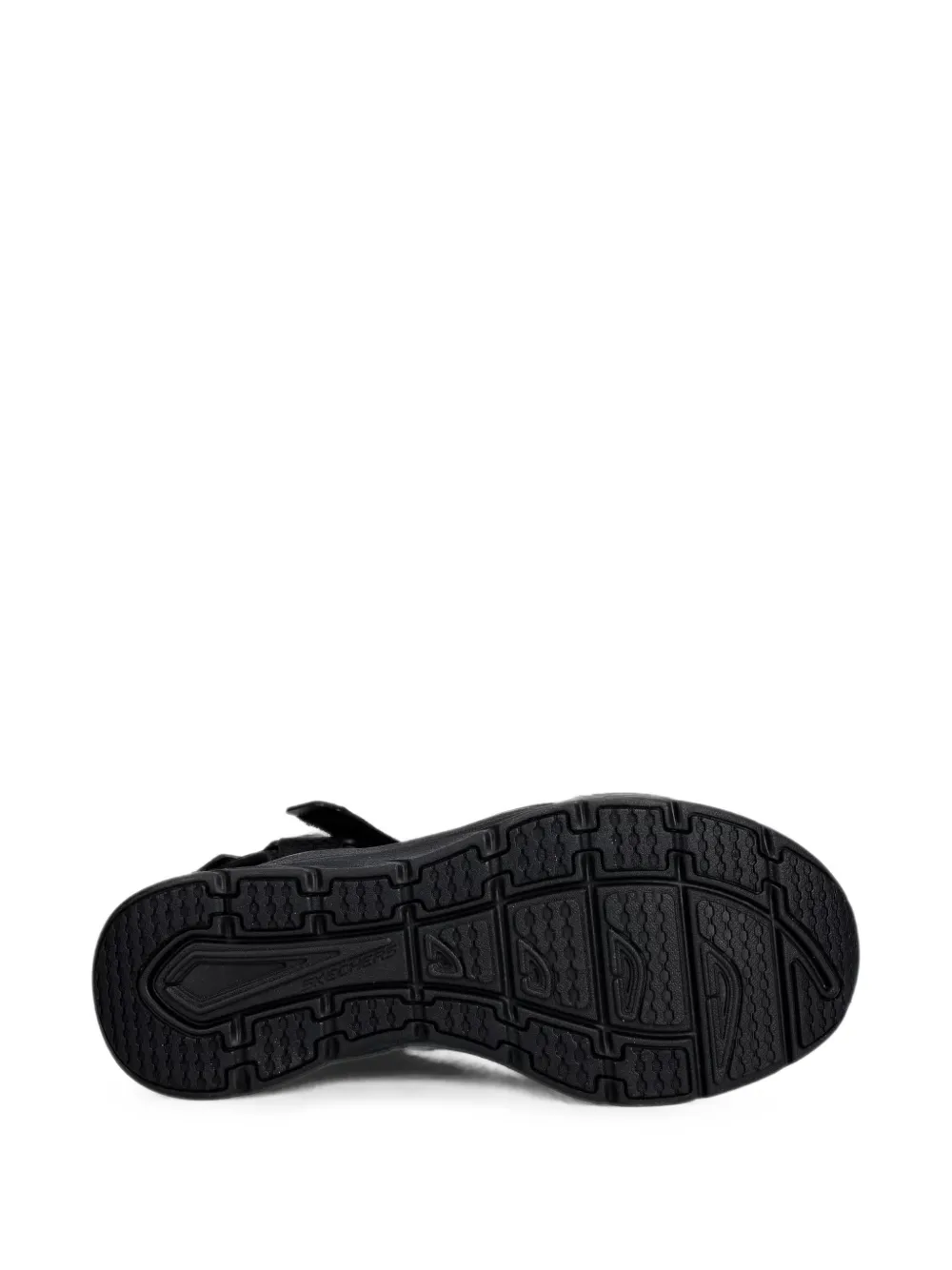 Skechers D'Lux Walker touch-strap sandals Zwart