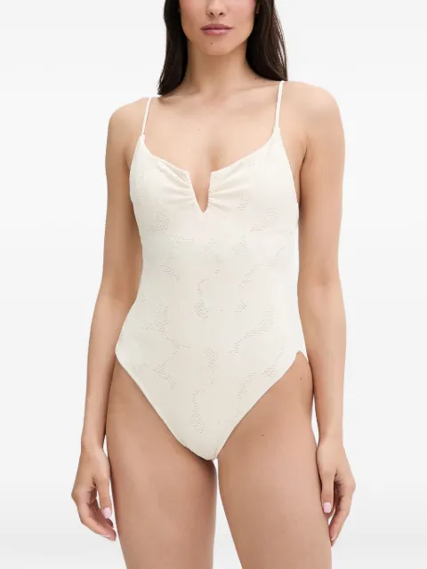 Rip Curl Oasis floral-lace swimsuit