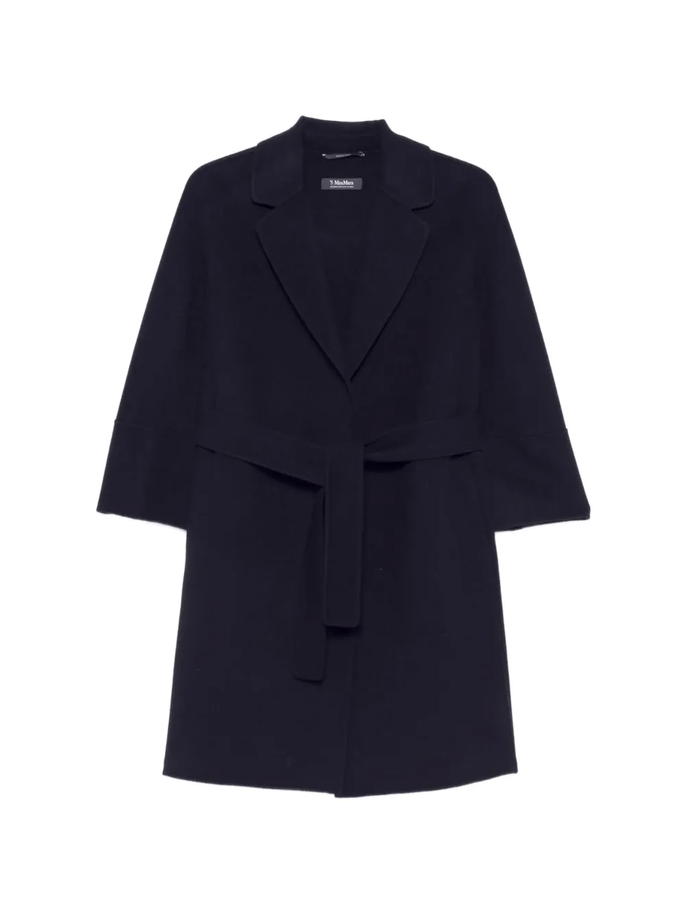 'S Max Mara Arona wool wrap coat - Blau