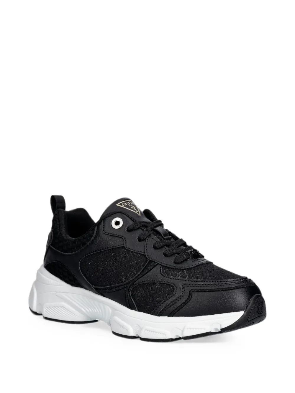 GUESS USA Indye logo running shoes Zwart