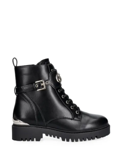 GUESS USA botas con agujetas y hebilla
