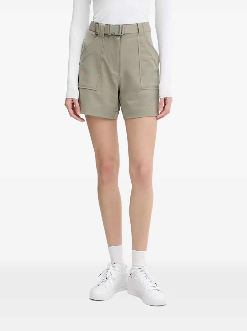 GUESS USA belted cargo shorts - Nude