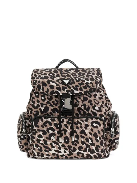 guess kids leopard-print backpack