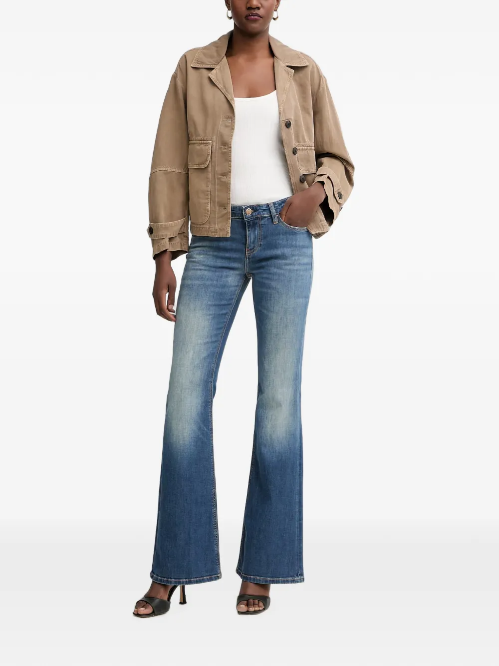 GUESS USA Bootcut jeans Blauw