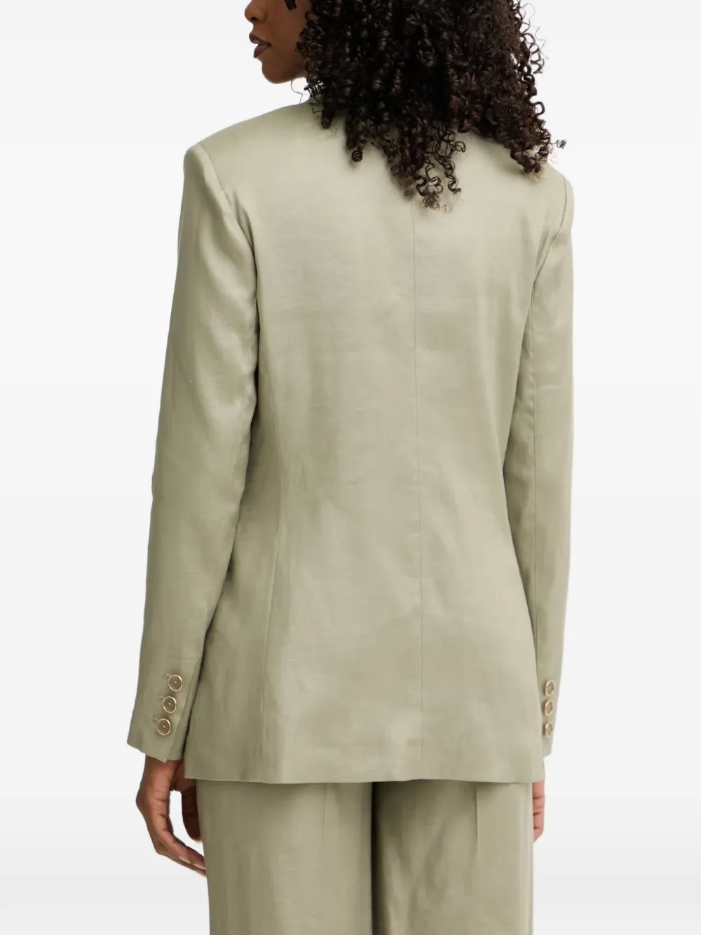 GUESS USA Linnen blazer Beige