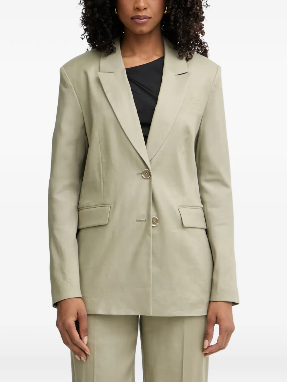 GUESS USA Blazer in misto lino - Toni neutri