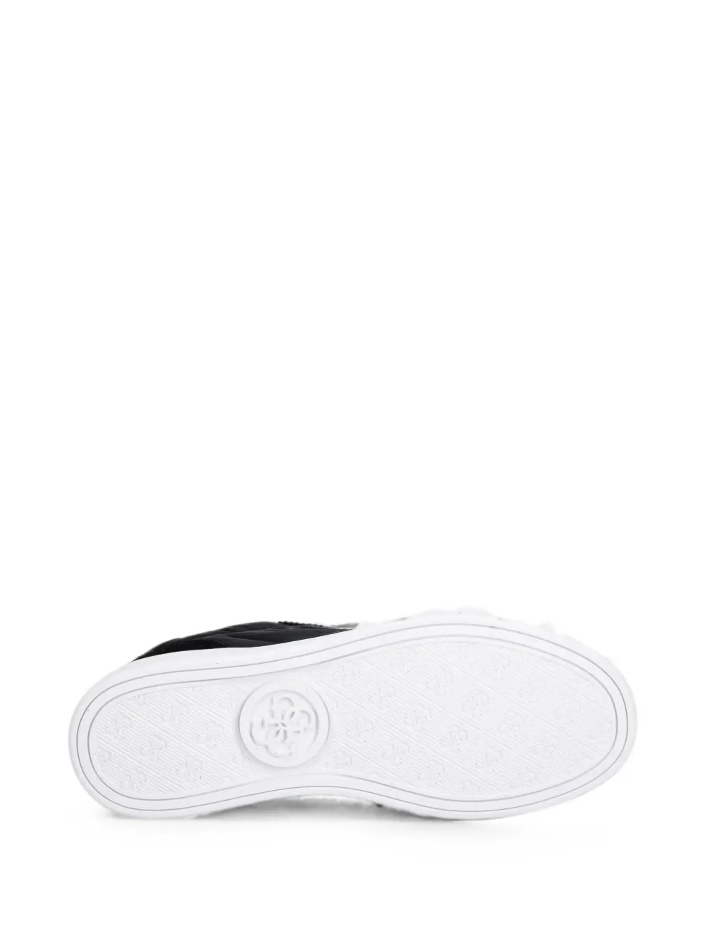 GUESS USA logo-patch sneakers Zwart