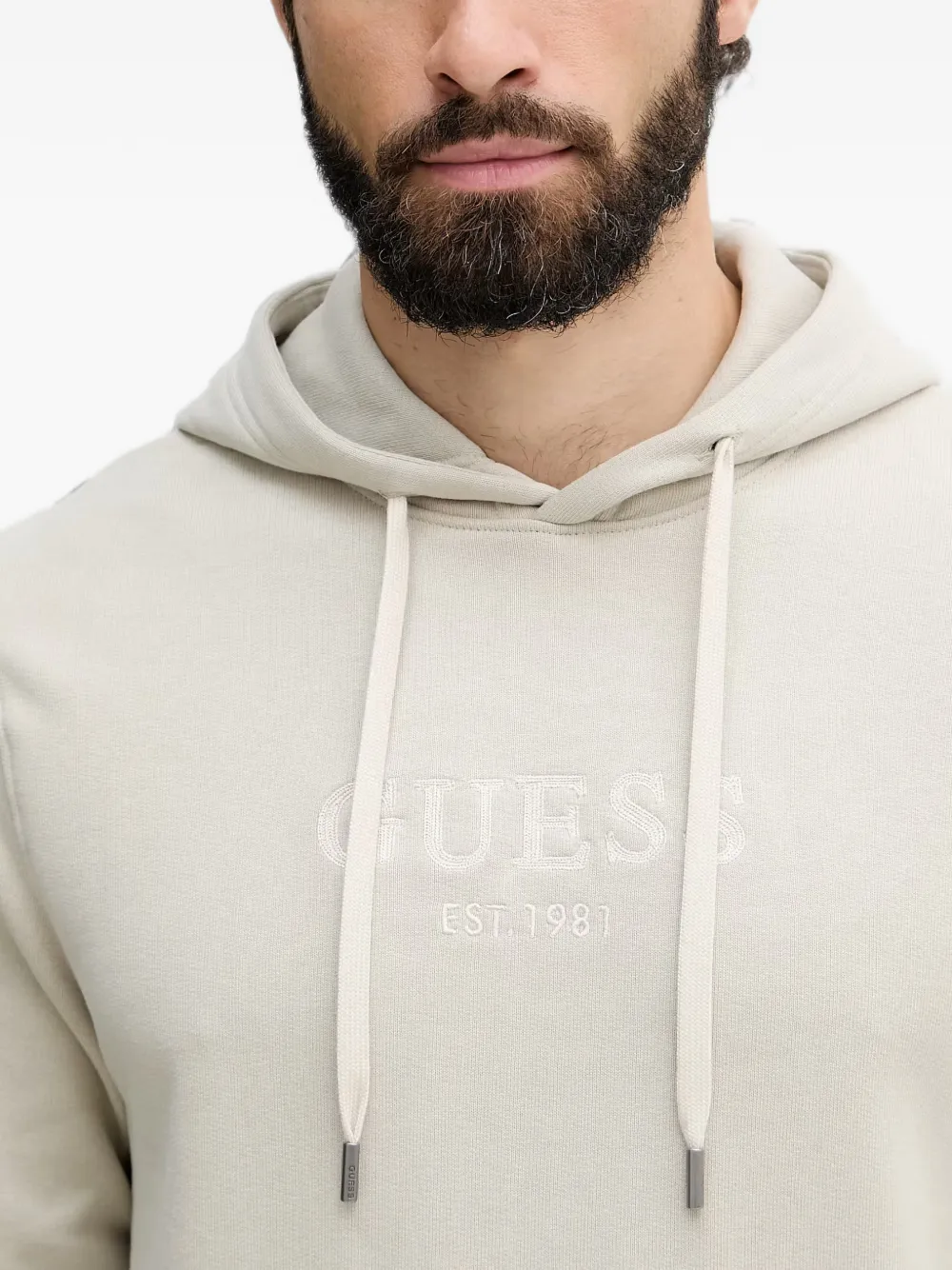 GUESS USA Sweater met capuchon Grijs