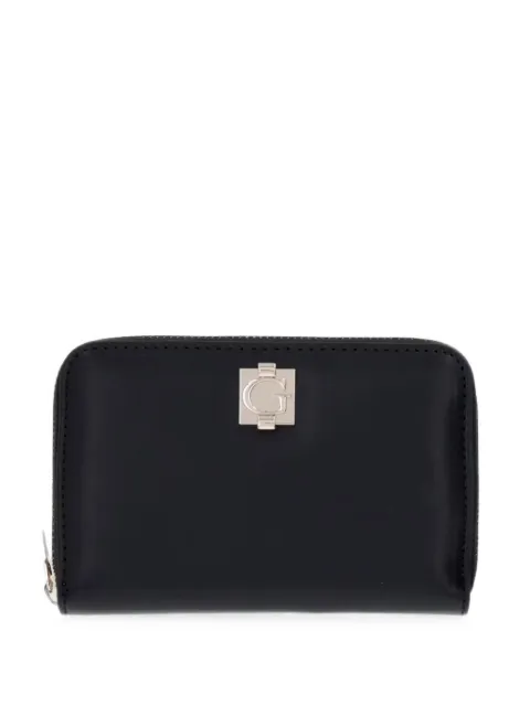 GUESS USA logo-plaque zip-around wallet