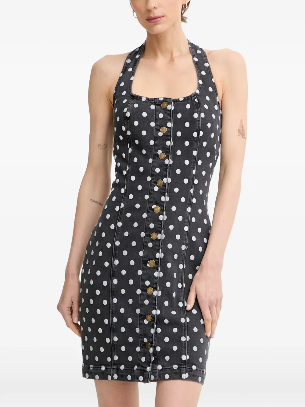 GUESS USA mini dress sleeveless - Schwarz