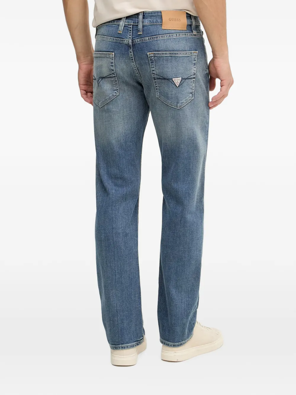 GUESS USA Straight jeans Blauw
