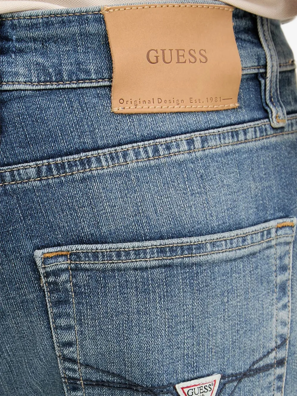 GUESS USA Straight jeans Blauw