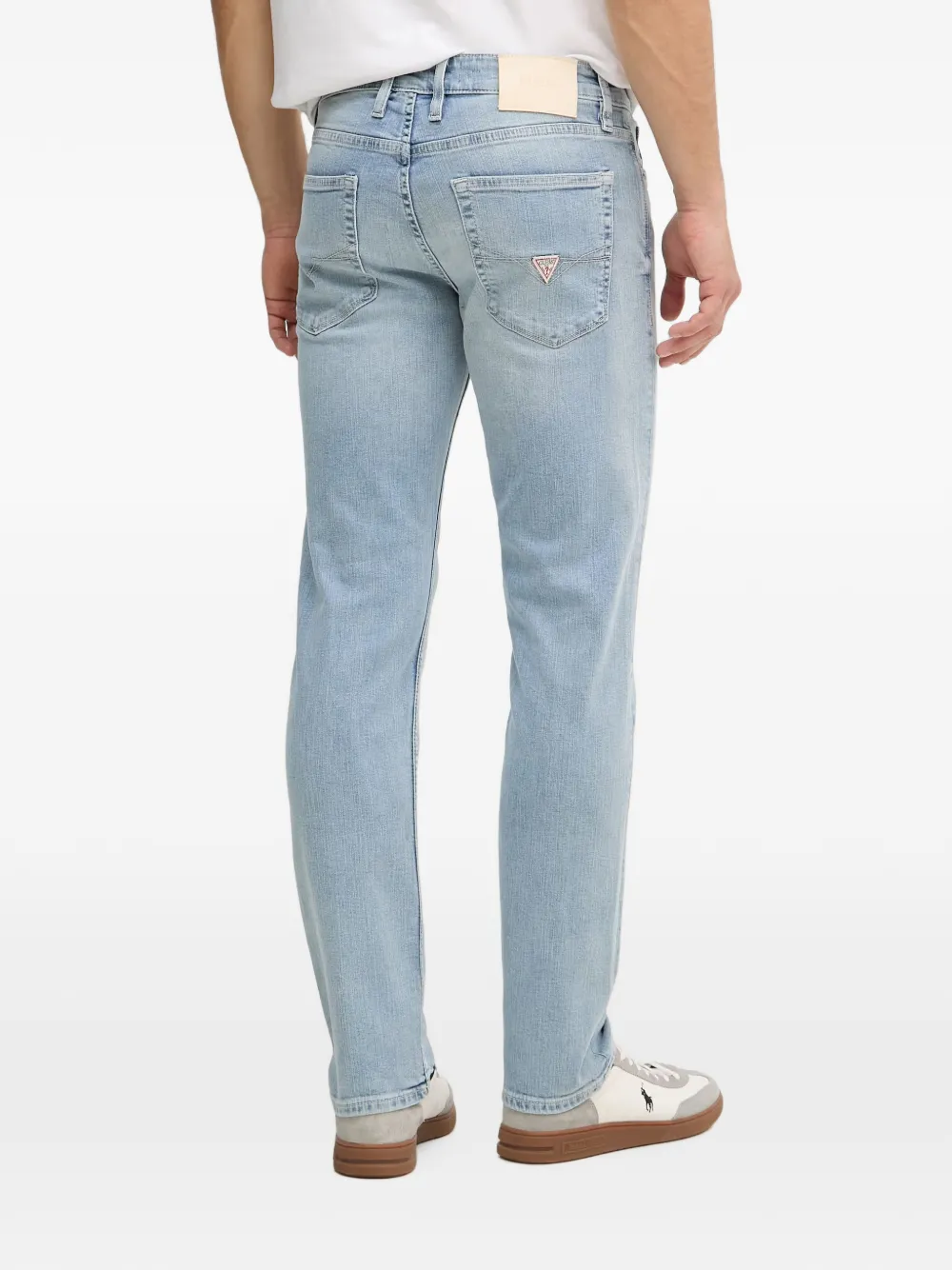 GUESS USA Finnley slim-fit jeans Blauw