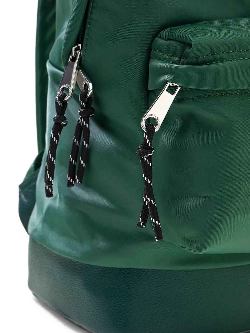 guess kids logo-patch backpack Groen