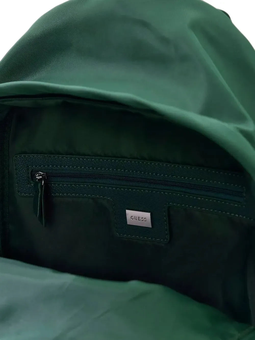 guess kids logo-patch backpack Groen