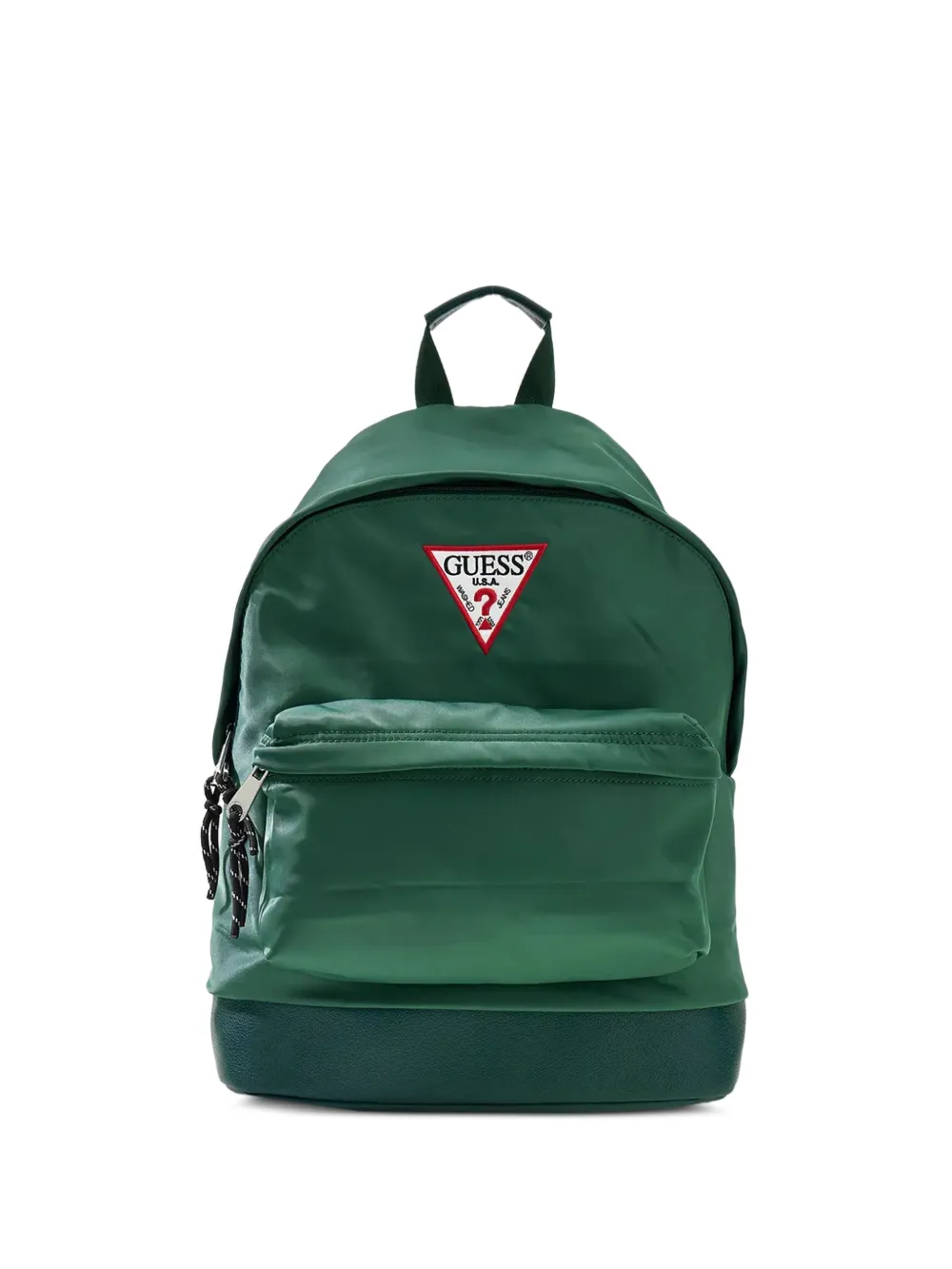 guess kids logo-patch backpack - Verde