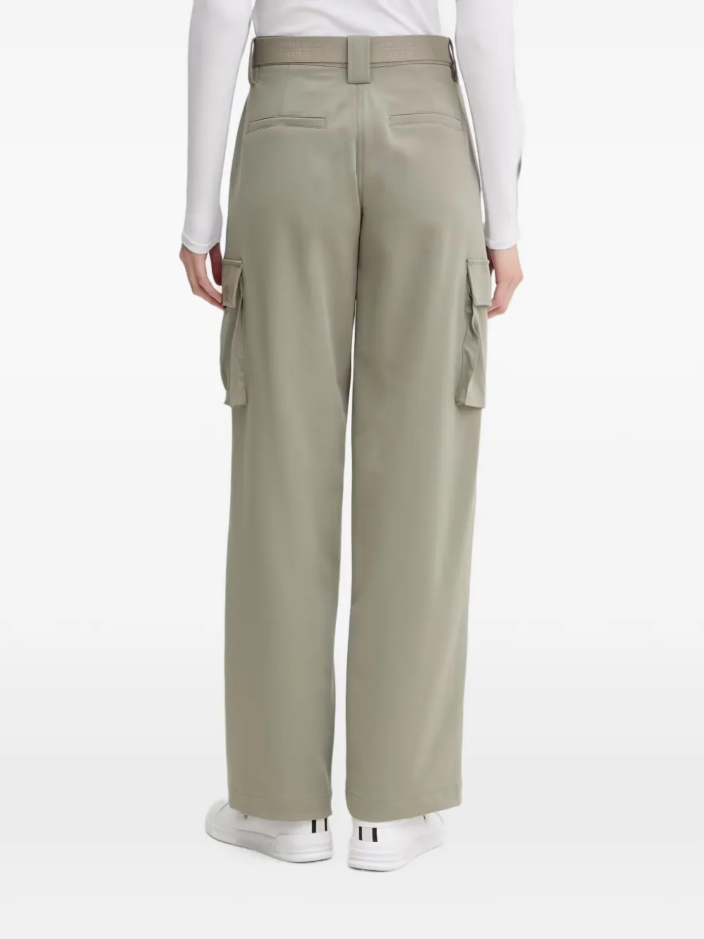 GUESS USA Nylon cargo broek Groen