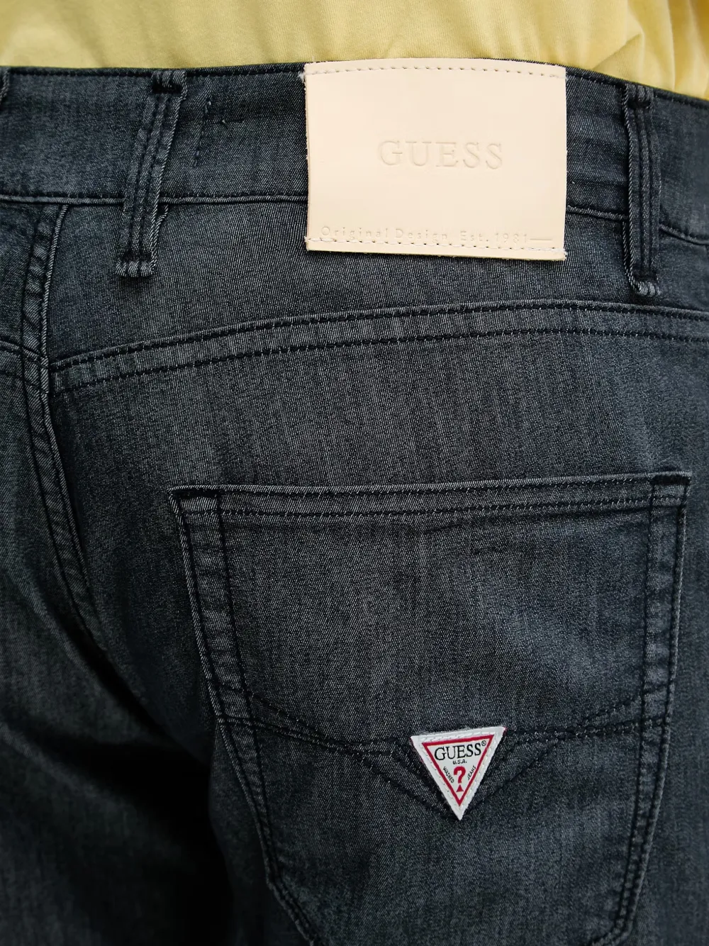 GUESS USA Straight jeans Grijs