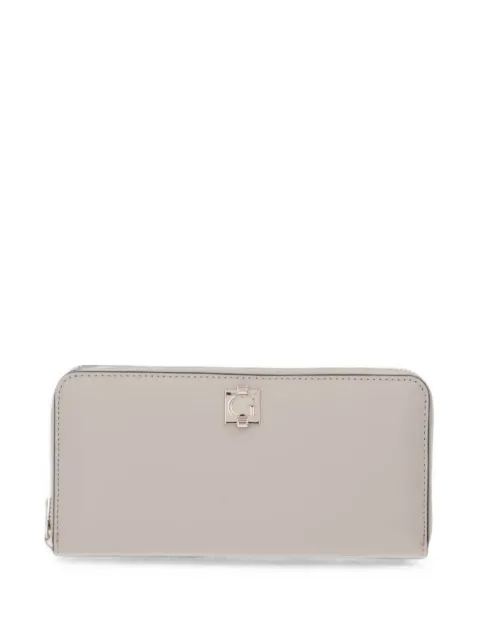 GUESS USA logo-plaque zip-around wallet