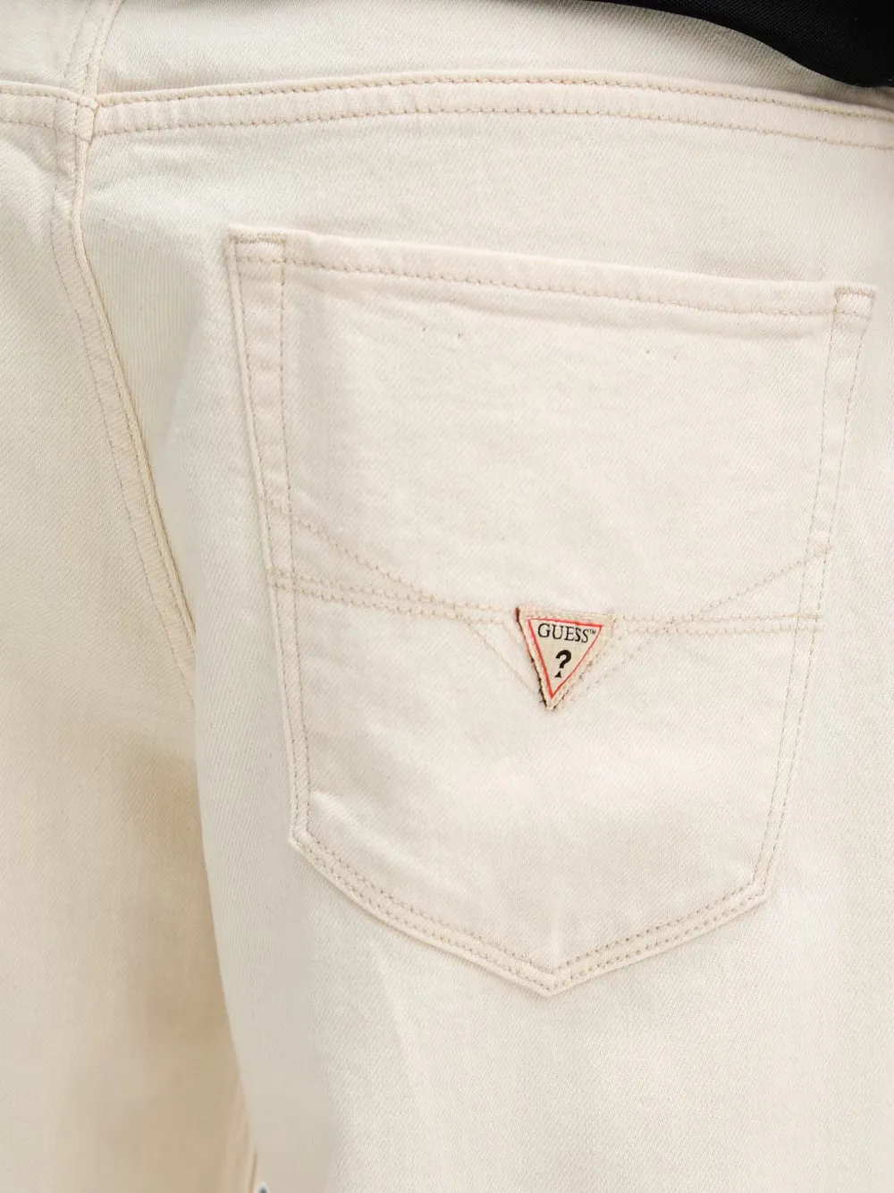 GUESS USA Owen ruimvallende jeans Beige