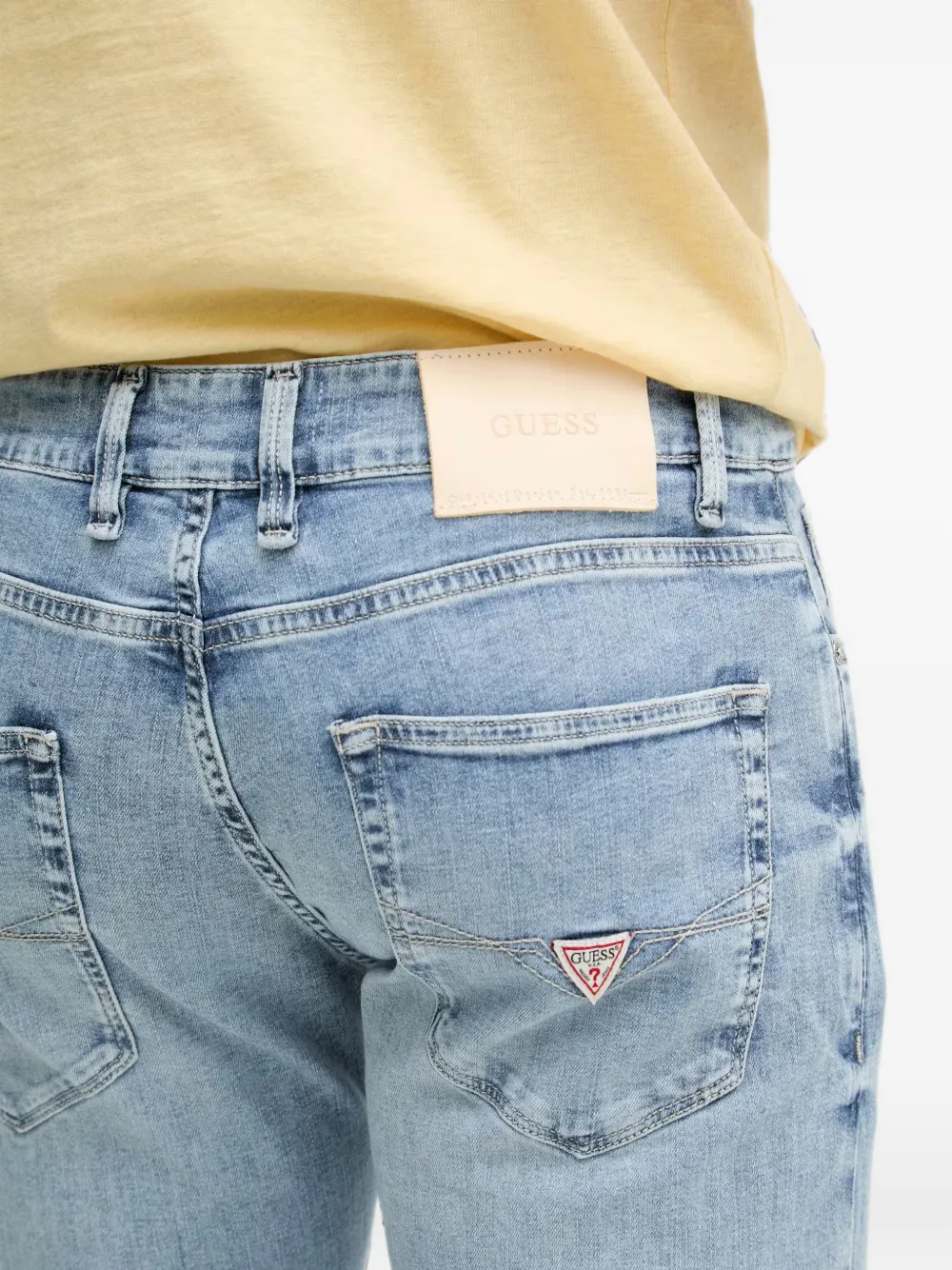 GUESS USA Straight jeans Blauw