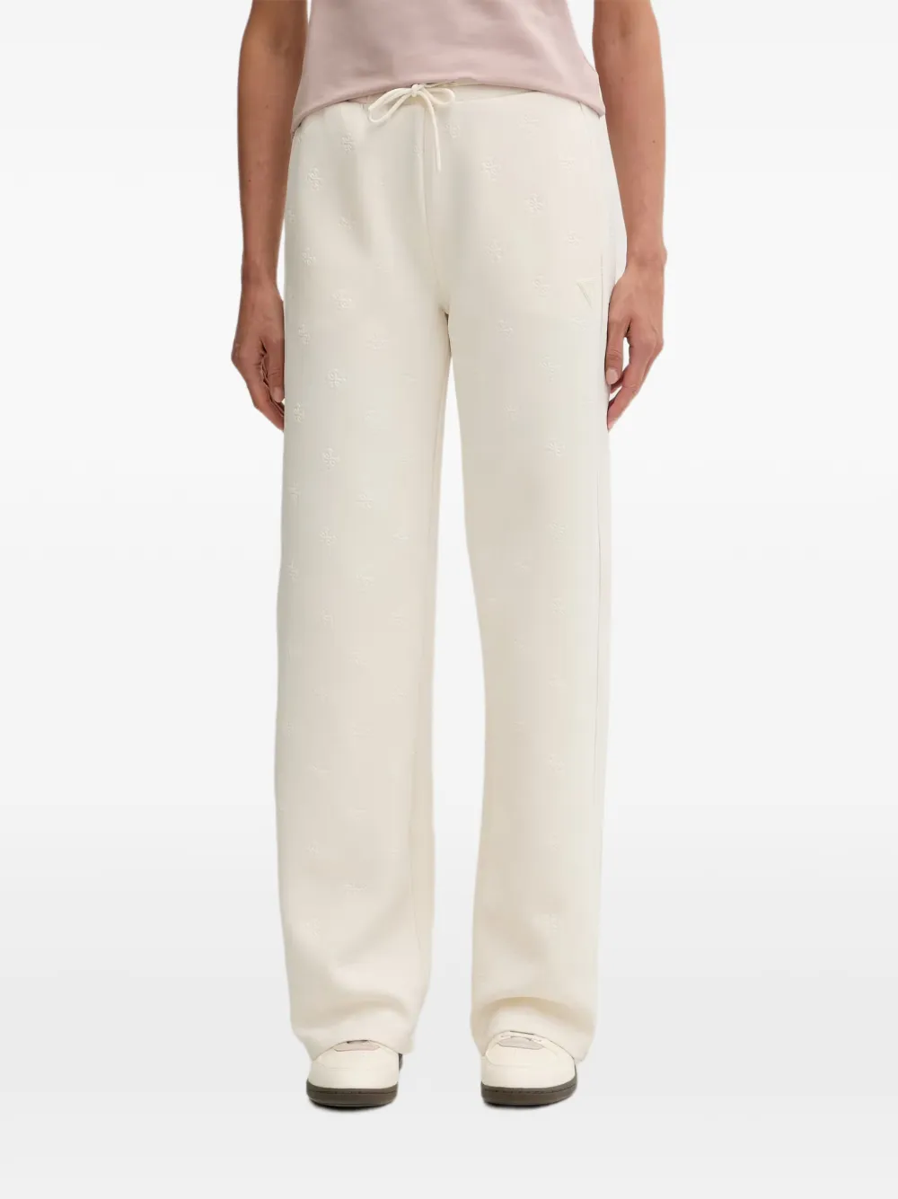 GUESS USA 4G logo sweatpants - Toni neutri
