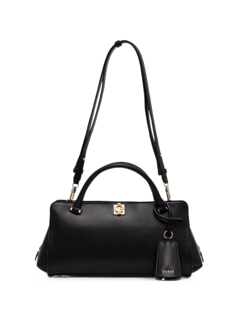 GUESS USA logo-plaque top-handle bag - Nero