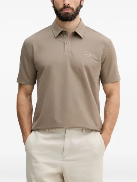 GUESS USA polo à logo brodé