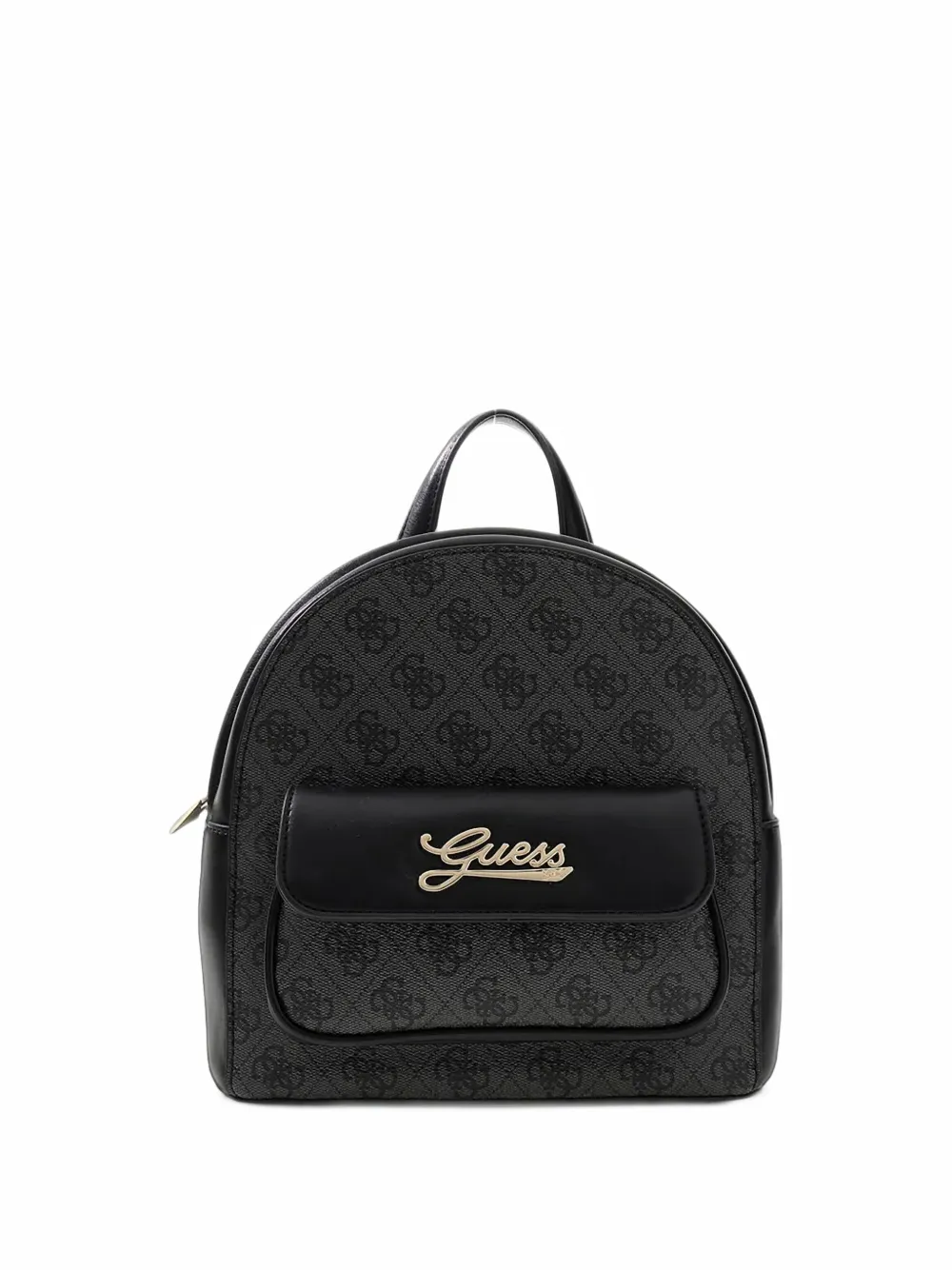 Guess kids logo-print backpack Zwart
