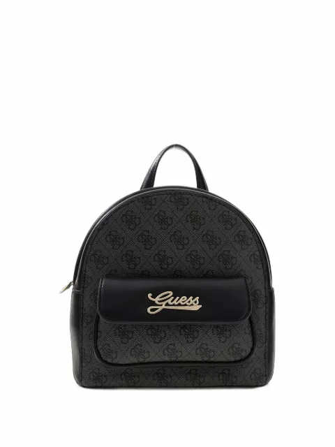 guess kids logo-print backpack