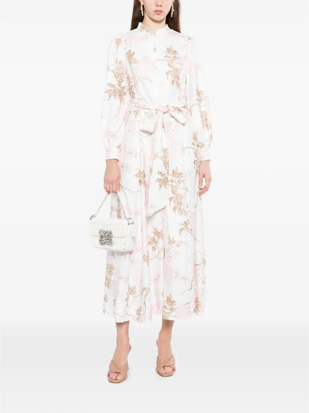 Needle & Thread Wisteria blousejurk Wit